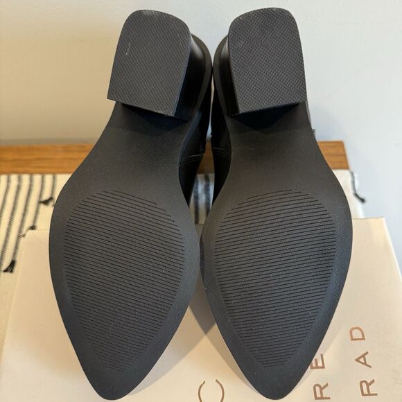 NIB Lauren Conrad Maxilla Black Western Ankle Boots Women's 9.5 Memory Foam Read - Picture 5 of 11